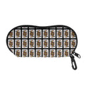 Jack Of Spades Pattern Print Glasses Case