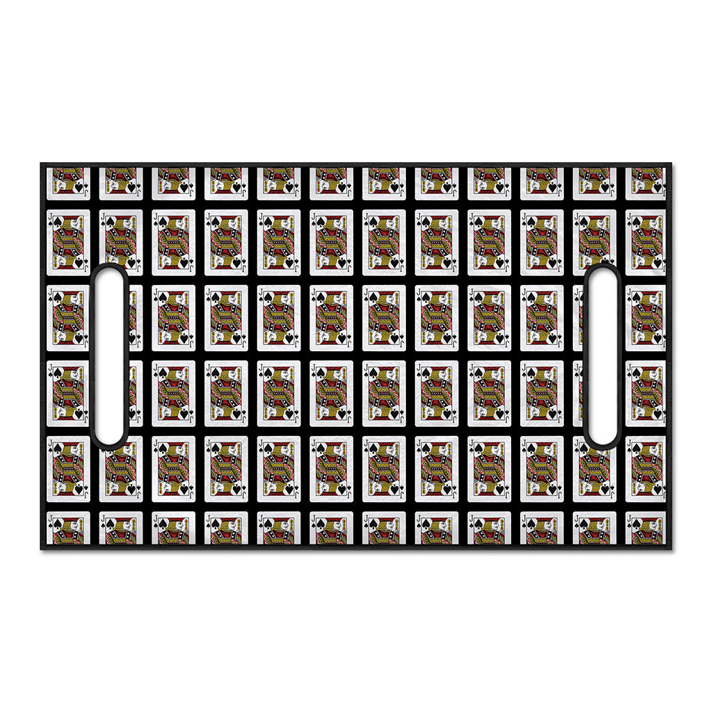 Jack Of Spades Pattern Print Golf Cart Seat Cover