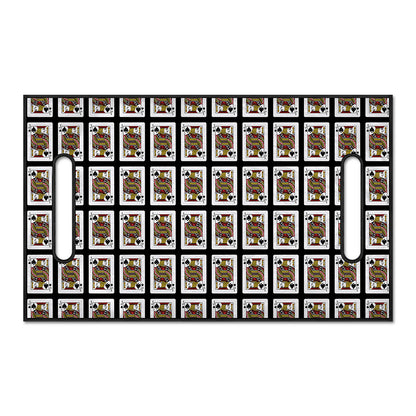 Jack Of Spades Pattern Print Golf Cart Seat Cover