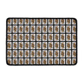 Jack Of Spades Pattern Print Kitchen Mat