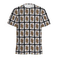 Jack Of Spades Pattern Print Men's Athletic T-Shirt