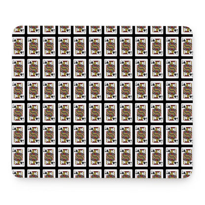 Jack Of Spades Pattern Print Mouse Pad