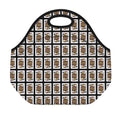 Jack Of Spades Pattern Print Neoprene Lunch Bag