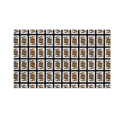 Jack Of Spades Pattern Print Polyester Flag