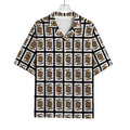 Jack Of Spades Pattern Print Rayon Hawaiian Shirt