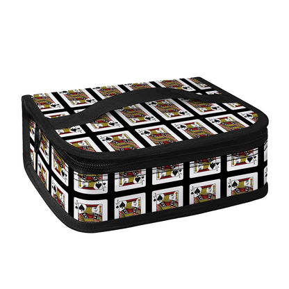 Jack Of Spades Pattern Print Small Lunch Bag
