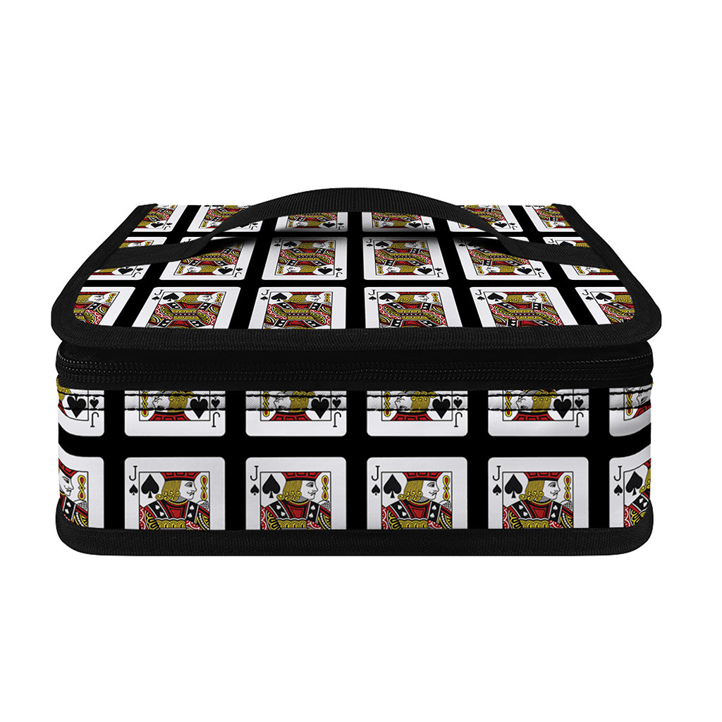 Jack Of Spades Pattern Print Small Lunch Bag