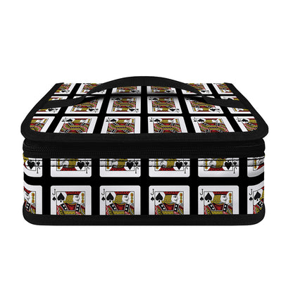 Jack Of Spades Pattern Print Small Lunch Bag
