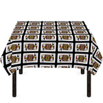 Jack Of Spades Pattern Print Tablecloth