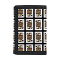 Jack Of Spades Pattern Print Trifold Wallet