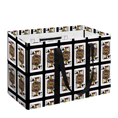 Jack Of Spades Pattern Print Utility Tote Bag