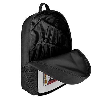 Jack Of Spades Playing Card Print 17 Inch Backpack