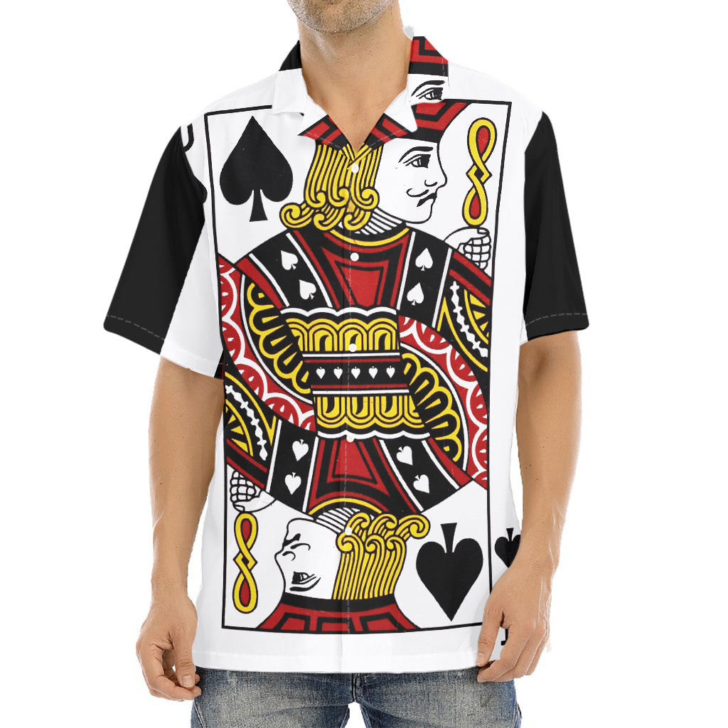 Jack Of Spades Playing Card Print Aloha Shirt