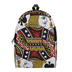 Jack Of Spades Playing Card Print Backpack