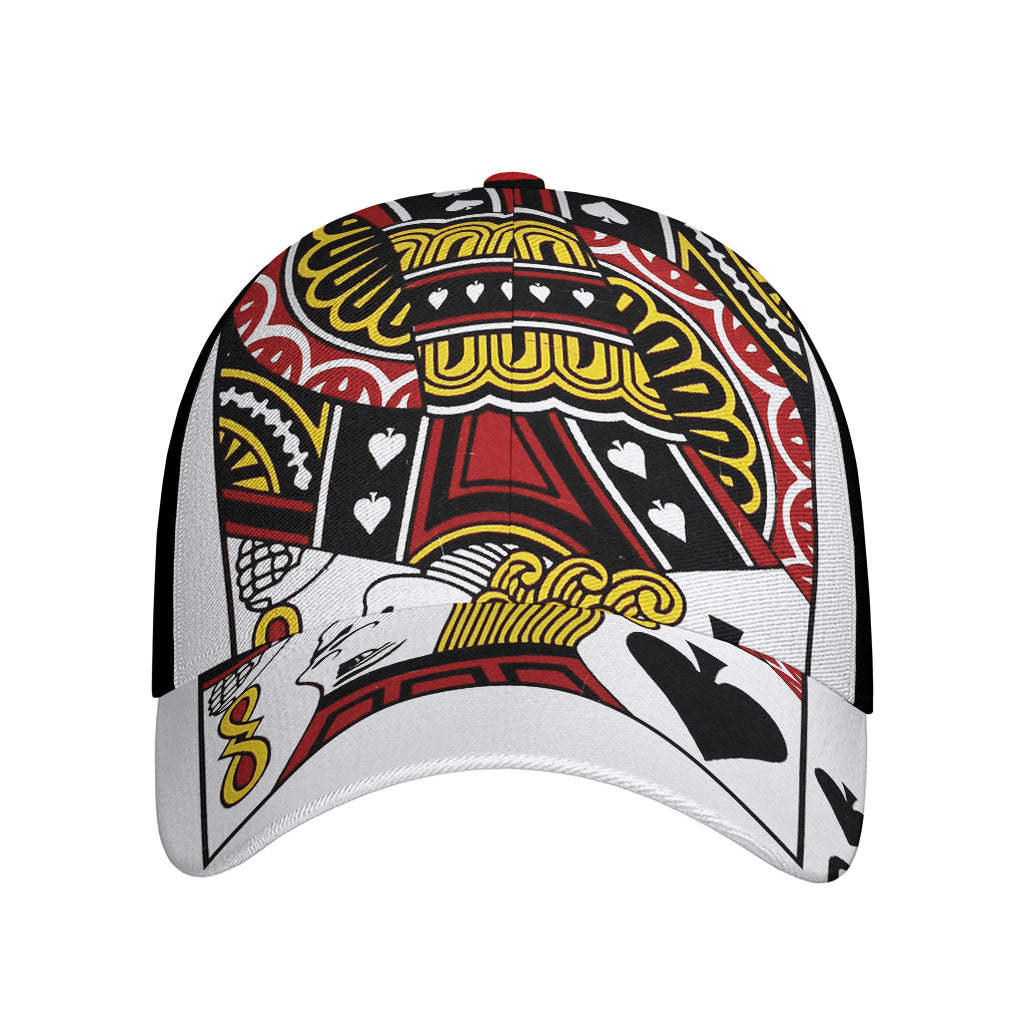 Jack Of Spades Playing Card Print Baseball Cap