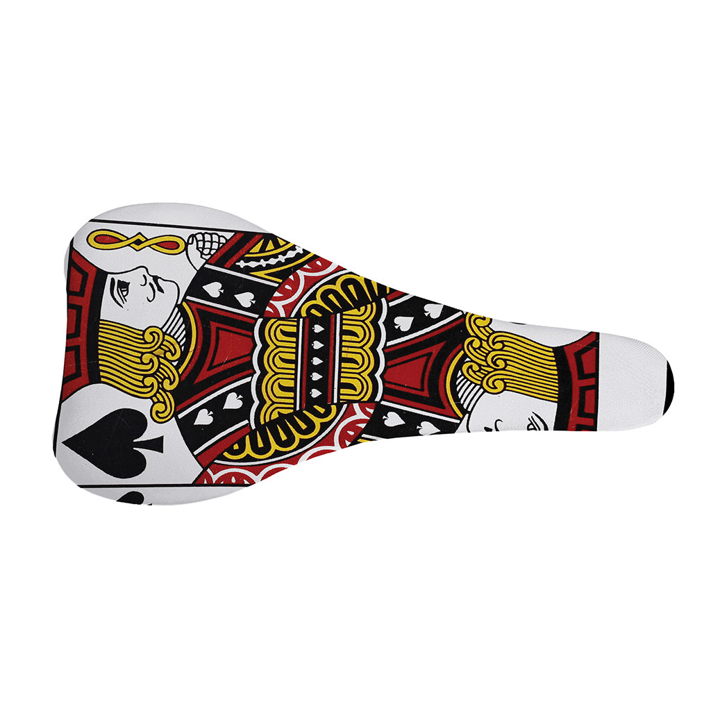 Jack Of Spades Playing Card Print Bicycle Seat Cover