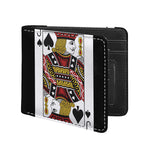 Jack Of Spades Playing Card Print Bifold Wallet