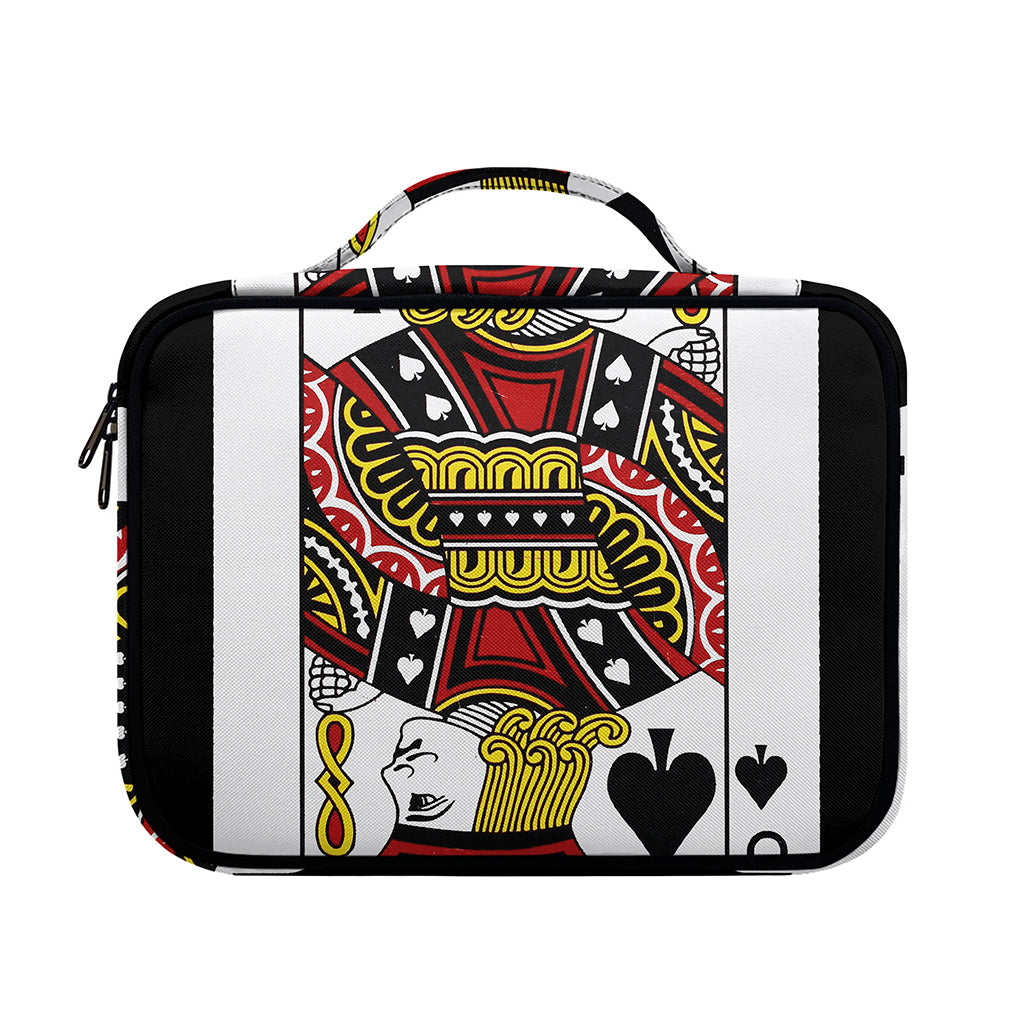 Jack Of Spades Playing Card Print Briefcase Bible Bag