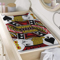 Jack Of Spades Playing Card Print Changing Pad Cover