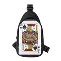 Jack Of Spades Playing Card Print Sling Bag