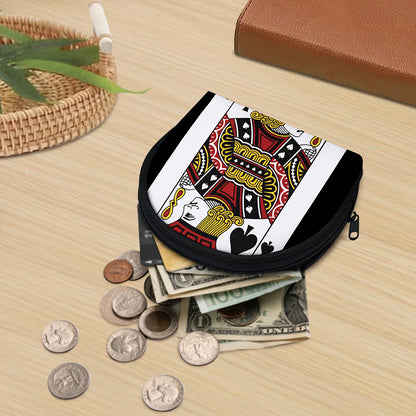 Jack Of Spades Playing Card Print Coin Purse