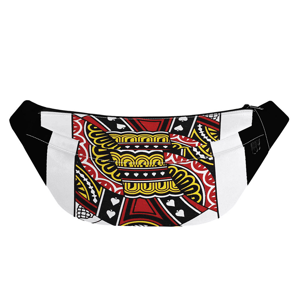 Jack Of Spades Playing Card Print Fanny Pack