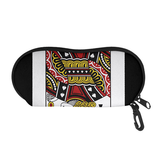 Jack Of Spades Playing Card Print Glasses Case