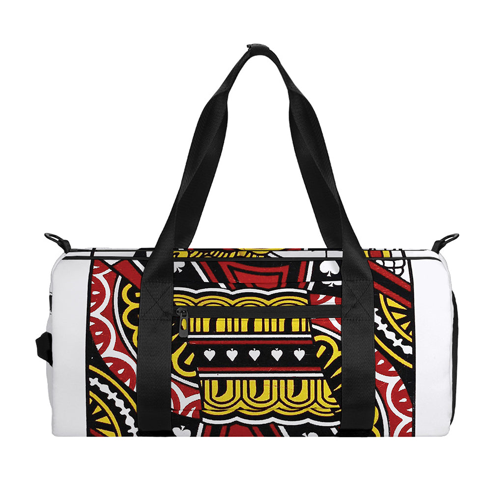 Jack Of Spades Playing Card Print Gym Bag