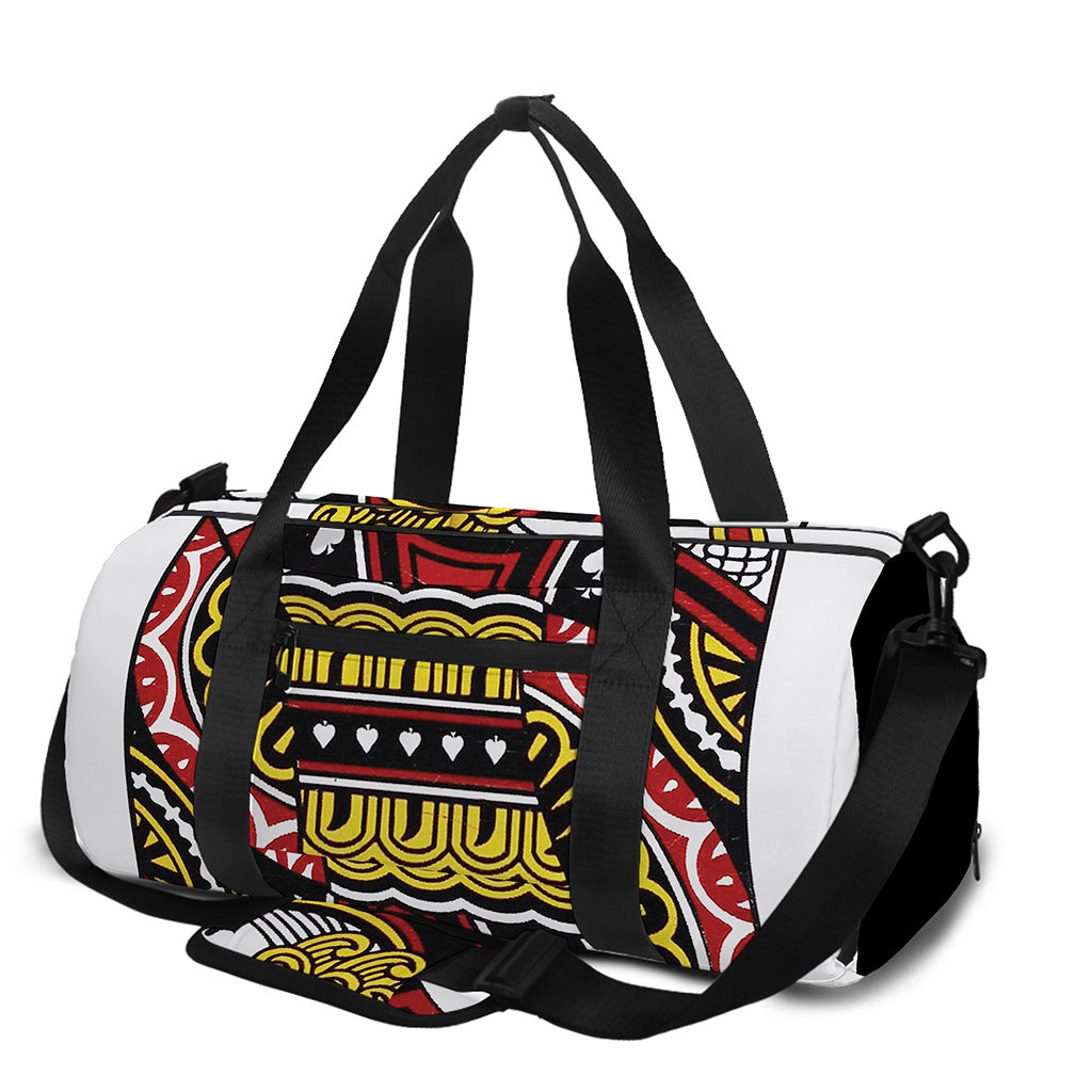 Jack Of Spades Playing Card Print Gym Bag