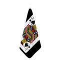 Jack Of Spades Playing Card Print Hand Towel