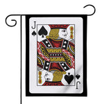 Jack Of Spades Playing Card Print House Flag