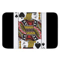Jack Of Spades Playing Card Print Indoor Door Mat