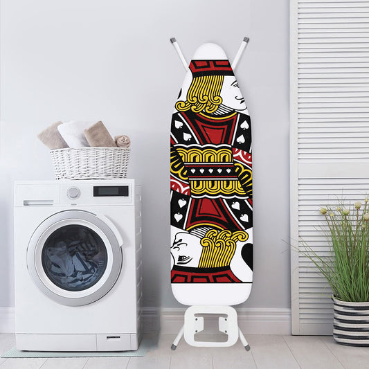 Jack Of Spades Playing Card Print Ironing Board Cover