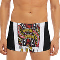 Jack Of Spades Playing Card Print Men's Short Boxer Briefs