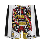 Jack Of Spades Playing Card Print Men's Sports Shorts