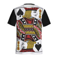 Jack Of Spades Playing Card Print Men's Athletic T-Shirt