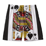 Jack Of Spades Playing Card Print Men's Swim Trunks