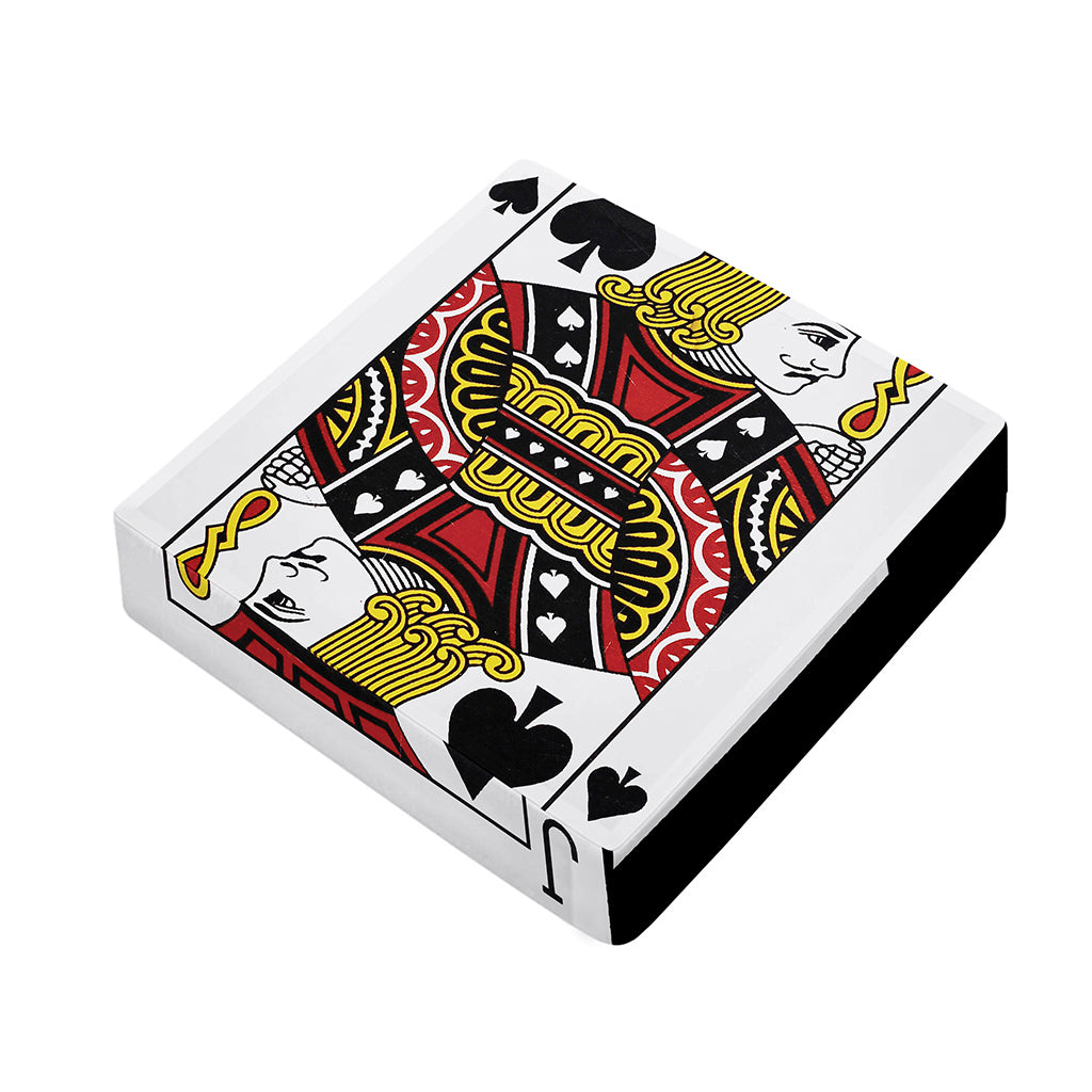 Jack Of Spades Playing Card Print Outdoor Seat Cushion Cover
