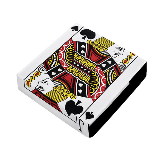 Jack Of Spades Playing Card Print Outdoor Seat Cushion Cover