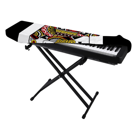 Jack Of Spades Playing Card Print Piano Keyboard Cover