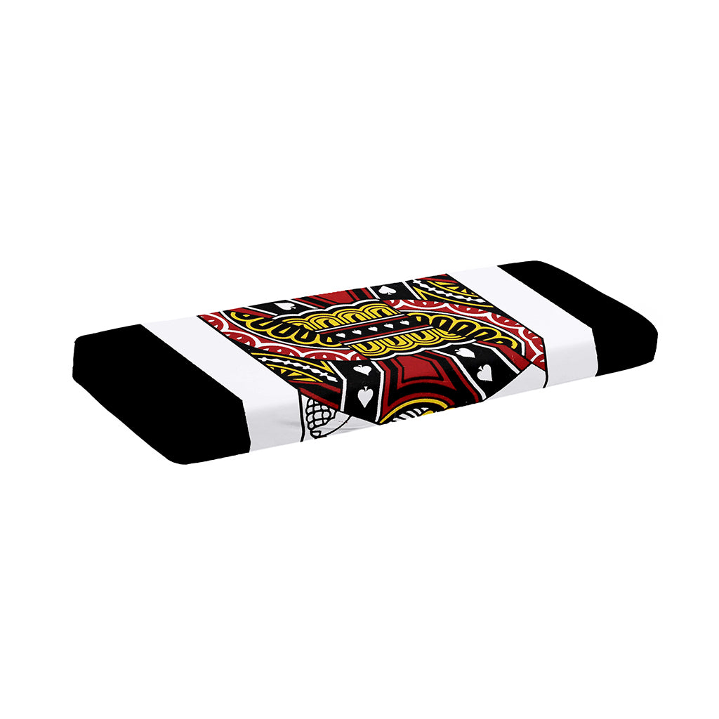 Jack Of Spades Playing Card Print Piano Keyboard Cover