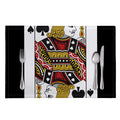 Jack Of Spades Playing Card Print Placemat