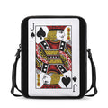 Jack Of Spades Playing Card Print Rectangular Crossbody Bag