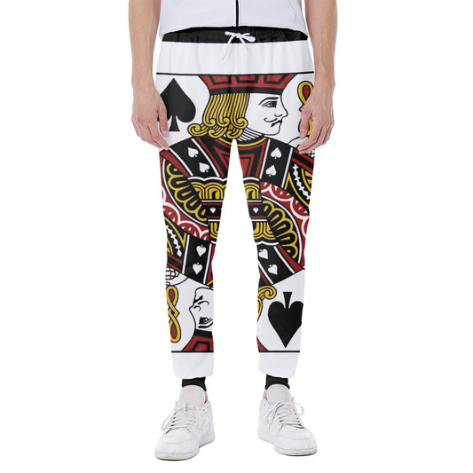 Jack Of Spades Playing Card Print Scuba Joggers