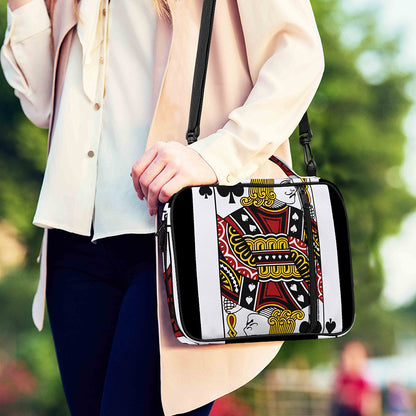 Jack Of Spades Playing Card Print Shoulder Strap Bible Bag