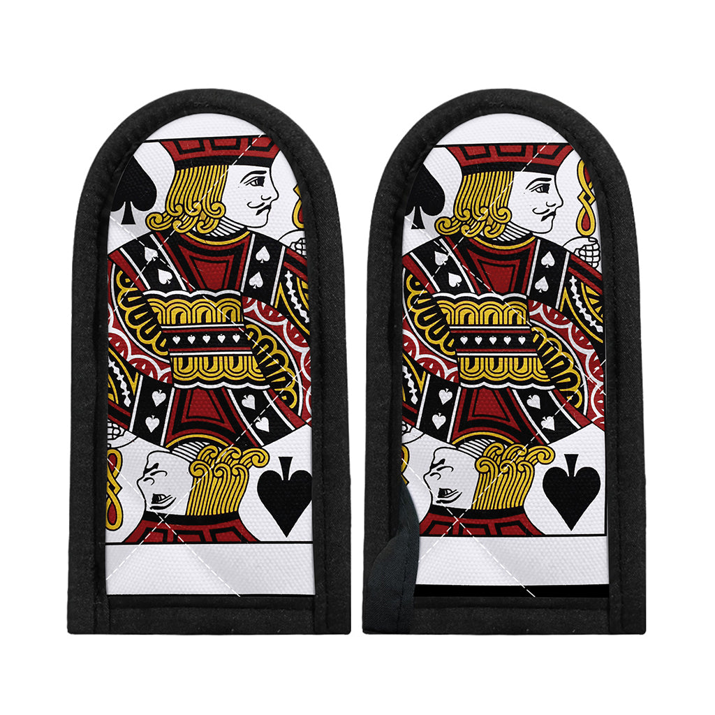 Jack Of Spades Playing Card Print Skillet Handle Cover