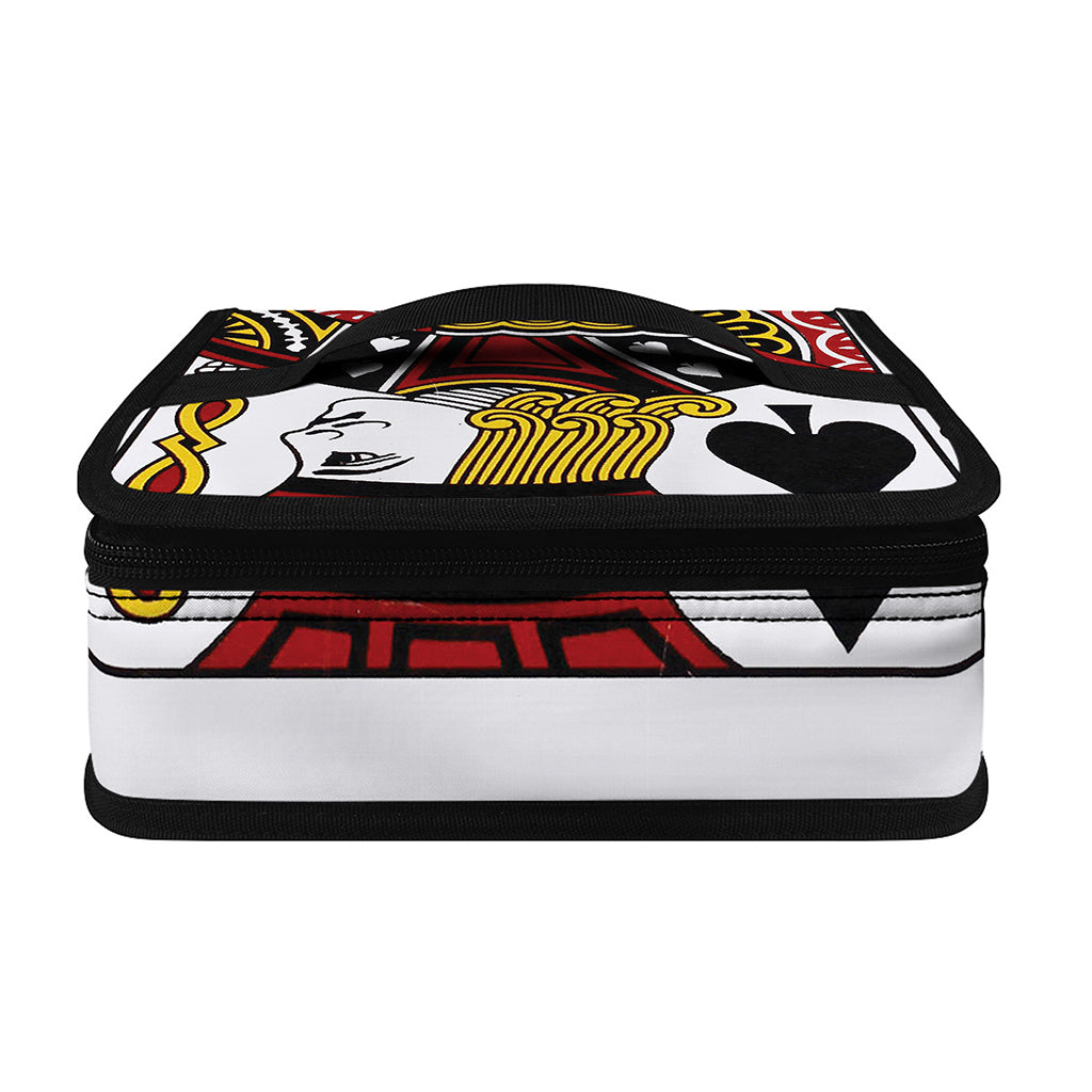 Jack Of Spades Playing Card Print Small Lunch Bag