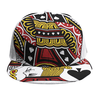 Jack Of Spades Playing Card Print Snapback Cap