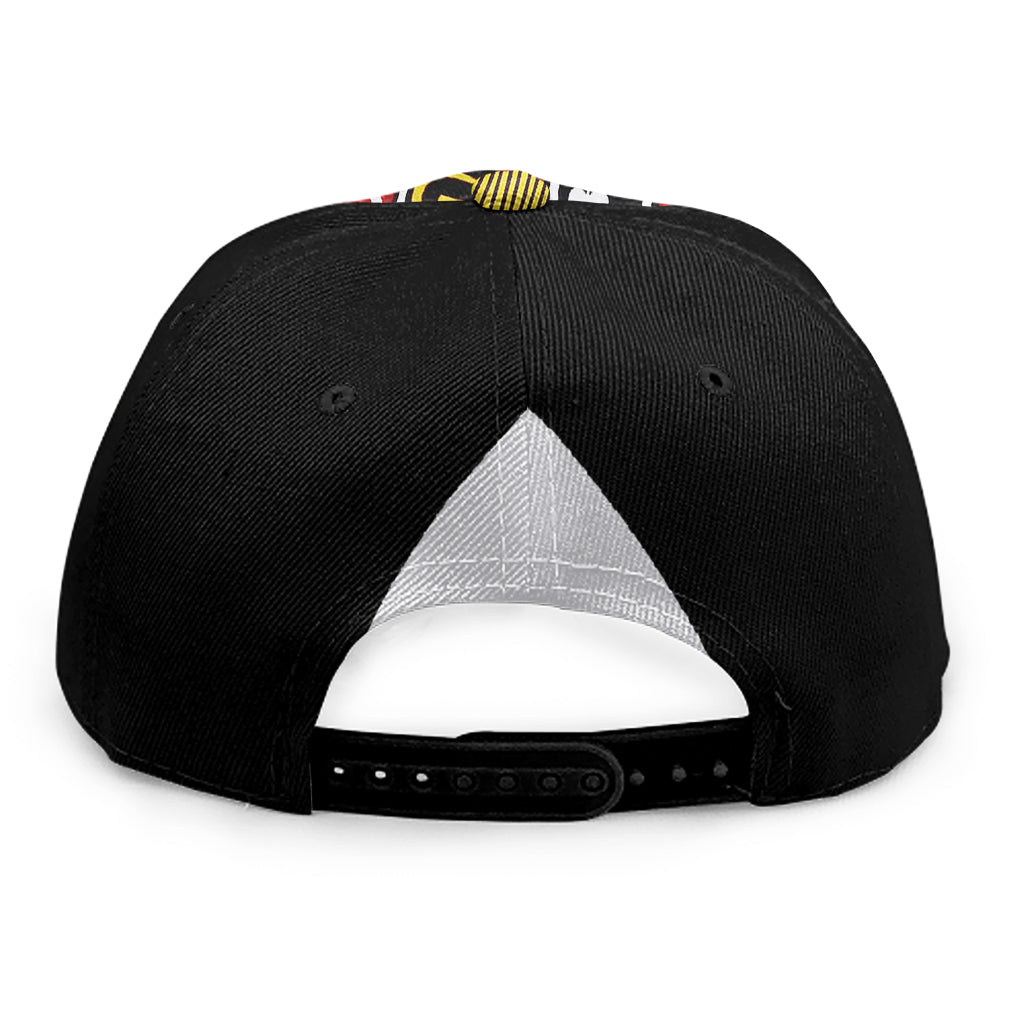 Jack Of Spades Playing Card Print Snapback Cap