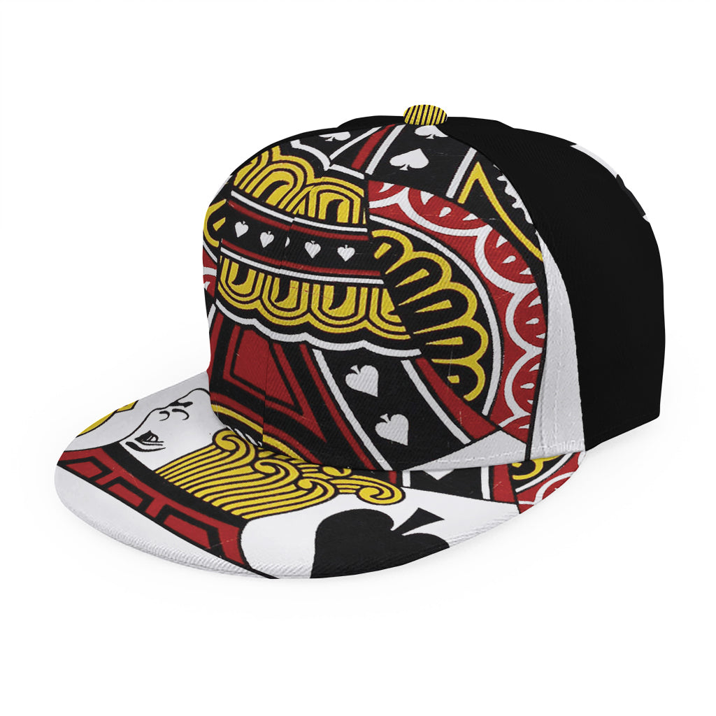 Jack Of Spades Playing Card Print Snapback Cap